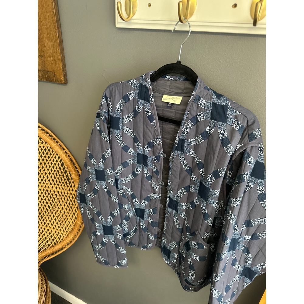 Universal Thread Patchwork Quilted Jacket Womens … - image 4